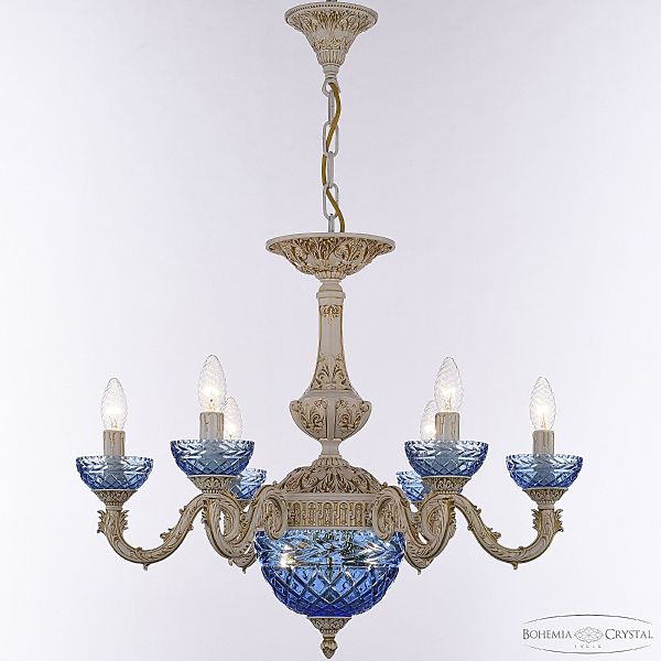 Подвесная люстра AL7901 AL79101P/6/175 WMG P Aquamarine/M-1F