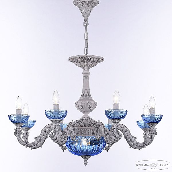 Подвесная люстра AL7901 AL79101P/8/250 WMN P Aquamarine/M-1G