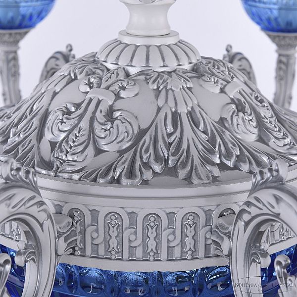 Подвесная люстра AL7901 AL79101P/8/250 WMN P Aquamarine/M-1G