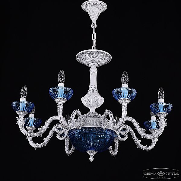 Подвесная люстра AL7901 AL79101P/8/250 WMN P Aquamarine/M-1G