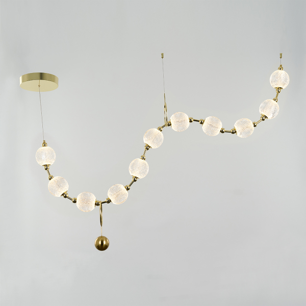 Светильник подвесной Elliot Diamante MD20001012-11A gold