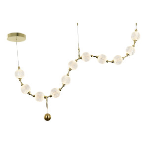 Светильник подвесной Elliot Diamante MD20001012-11A gold