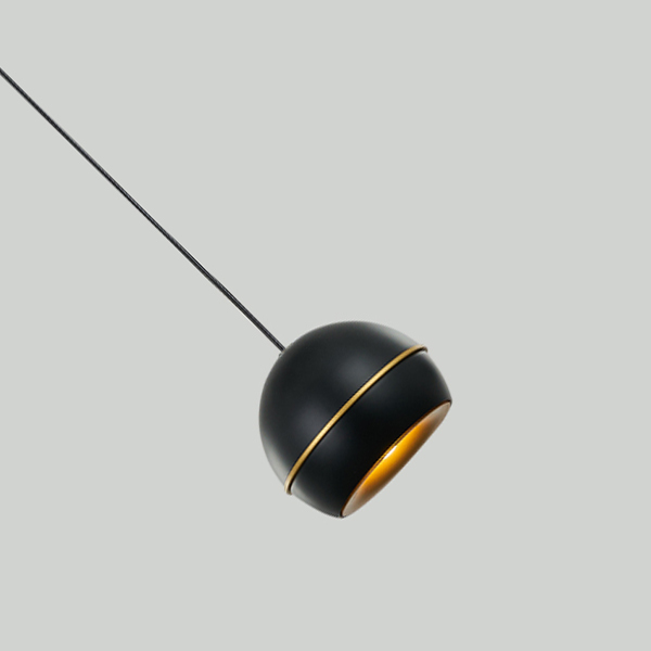 Светильник подвесной MD21001034 MD21001034-1A black/gold