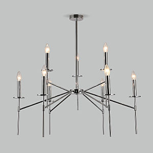 Люстра на штанге Anders 60142/9 хром Smart