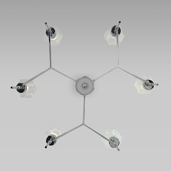 Люстра на штанге Prism 60143/6 хром