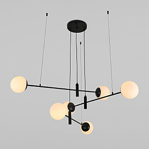 Подвесная люстра Planet 70146/6 черный Smart