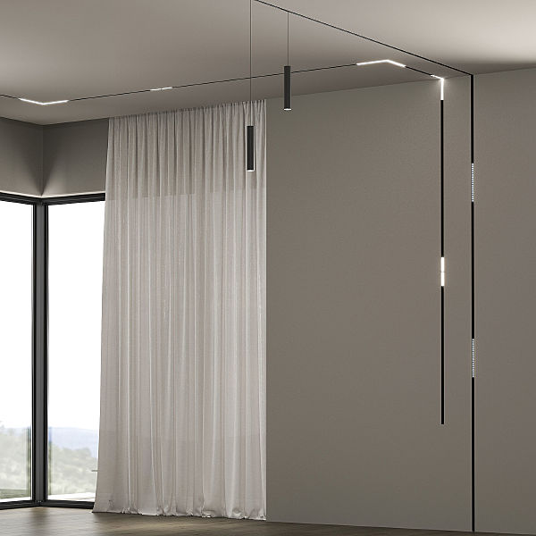 Трековый светильник Slim Magnetic Slim Magnetic L03 Трековый светильник 24W 4200K Link (черный) 85029/01