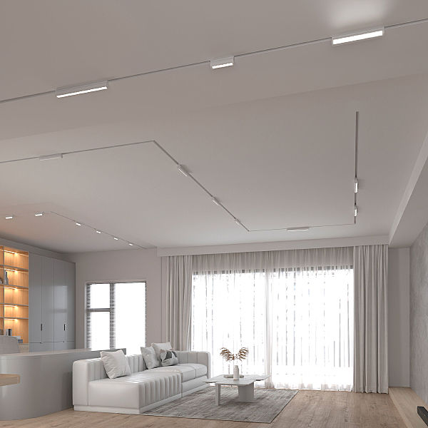 Трековый светильник Slim Magnetic Slim Magnetic Трековый светильник 12W 4200K Alter (белый) 85049/01