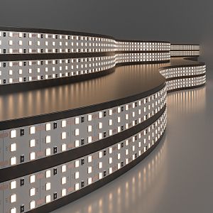 LED лента 2835 24V 360Led 26W Лента светодиодная 360LED 26W IP20 трехрядная 3300К теплый белый (2835 24V 360Led 26W IP20) a062578
