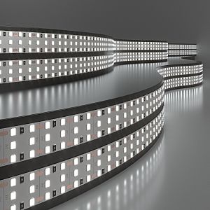 LED лента 2835 24V 360Led 26W Лента светодиодная 360LED 26W IP20 трехрядная 6500К холодный белый (2835 24V 360Led 26W IP20)