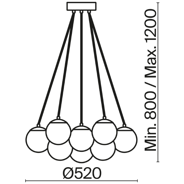 Подвесная люстра Fiesta FR5231PL-13CH