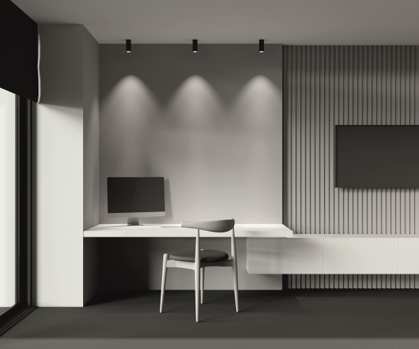 Накладной светильник FOCUS LED C056CL-L12B3K-W-B