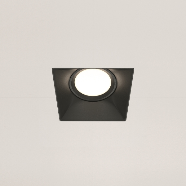 Встраиваемый светильник Dot DL042-01-SQ-B