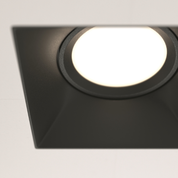Встраиваемый светильник Dot DL042-01-SQ-B