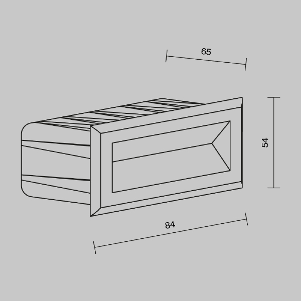 Подсветка для ступеней Bosca O045SL-L3W3K