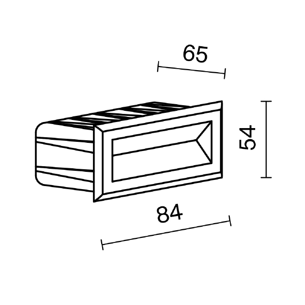 Подсветка для ступеней Bosca O045SL-L3W3K