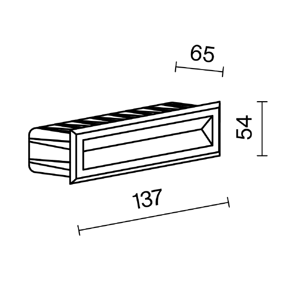 Подсветка для ступеней Bosca O045SL-L5B3K