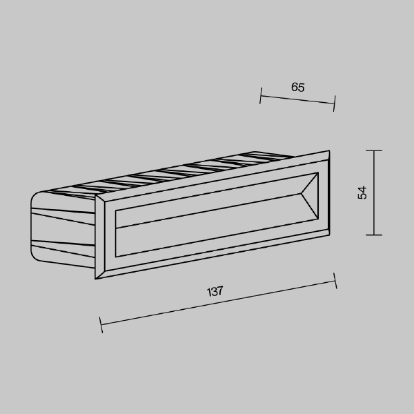 Подсветка для ступеней Bosca O045SL-L5W3K