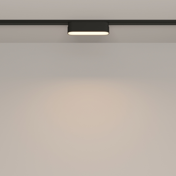 Трековый светильник BASIS Radity TR080-1-6W3K-B