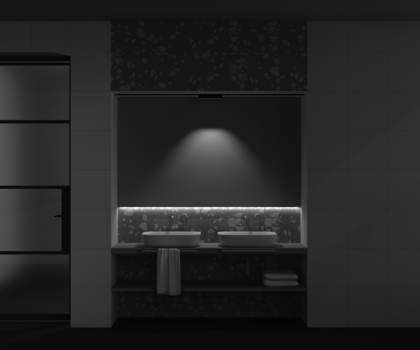 Трековый светильник POINTS Radity TR082-1-12W3K-M-B