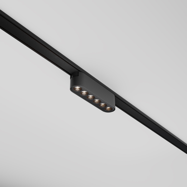 Трековый светильник POINTS Radity TR082-1-6W3K-M-B