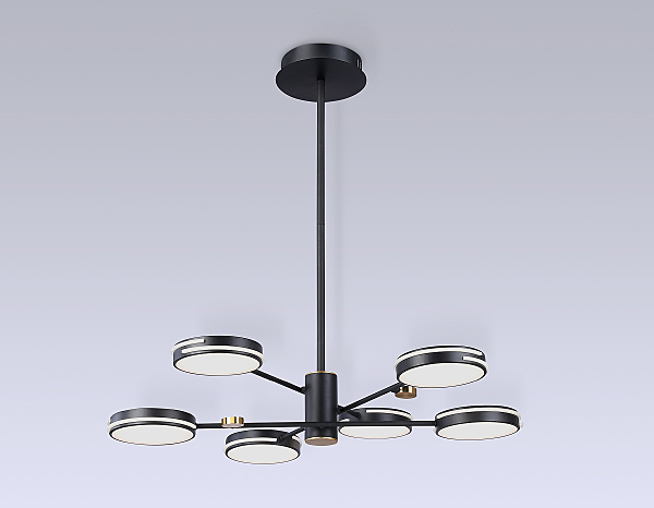 Люстра на штанге LineTech FL51639