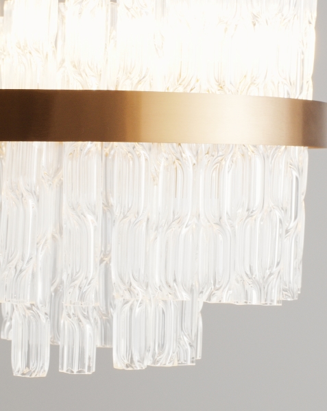 Люстра на штанге Crumbly V10260-PL