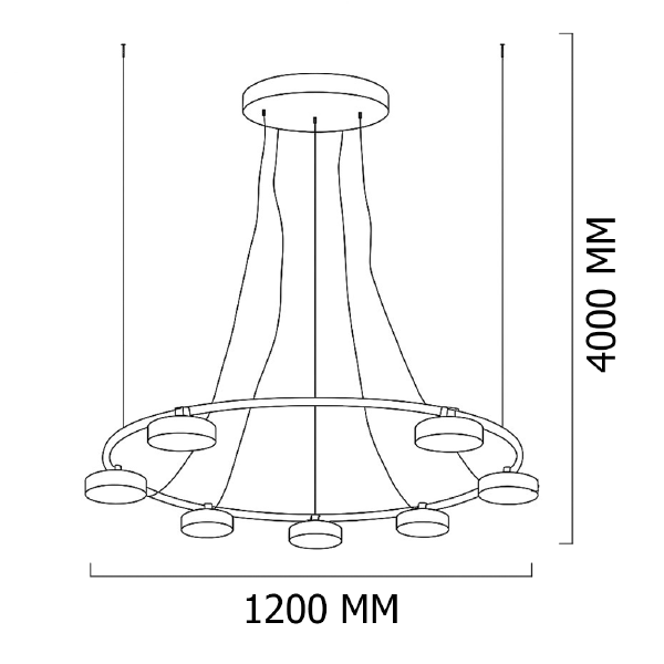 Подвесная люстра Cary01 208725-26