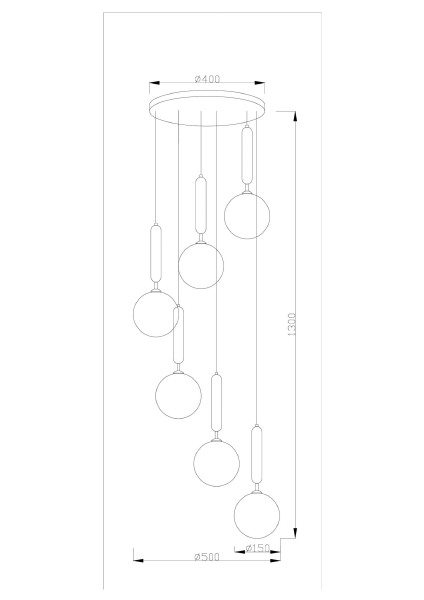 Светильник подвесной Covey V2031-1P
