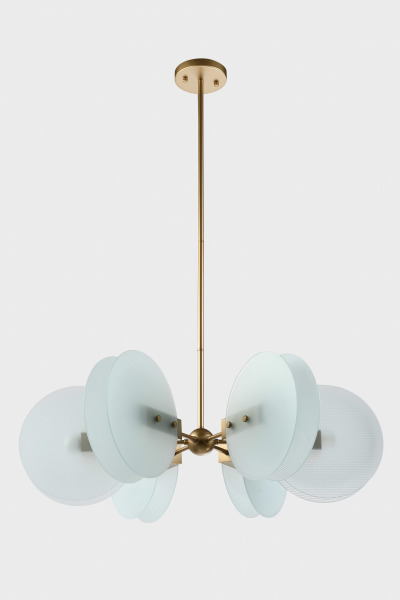 Люстра на штанге Bari V10427-6P