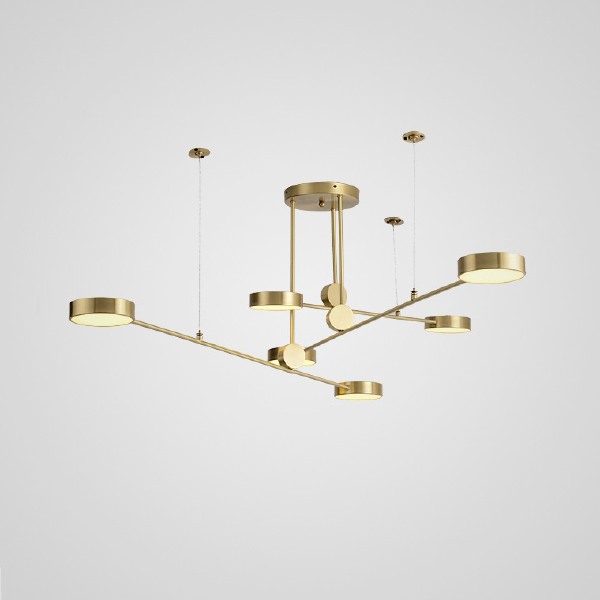 Потолочная люстра Technum-Led-Gold01 141063-26