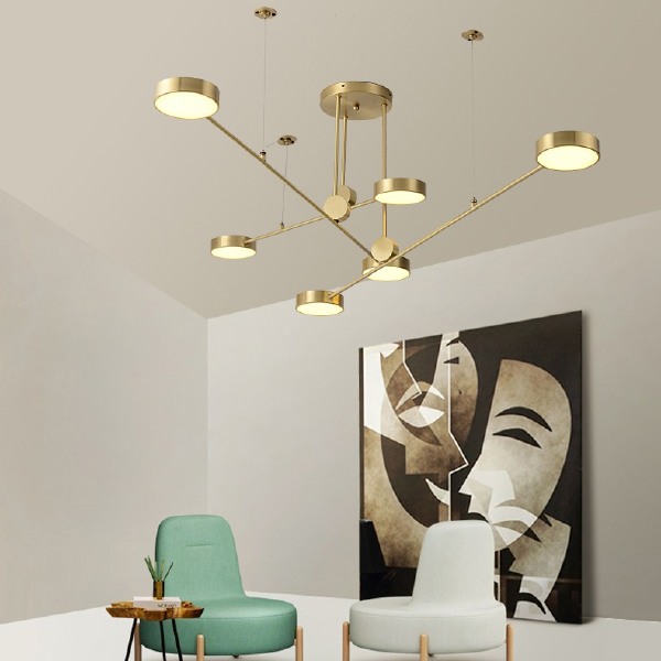 Потолочная люстра Technum-Led-Gold01 141063-26