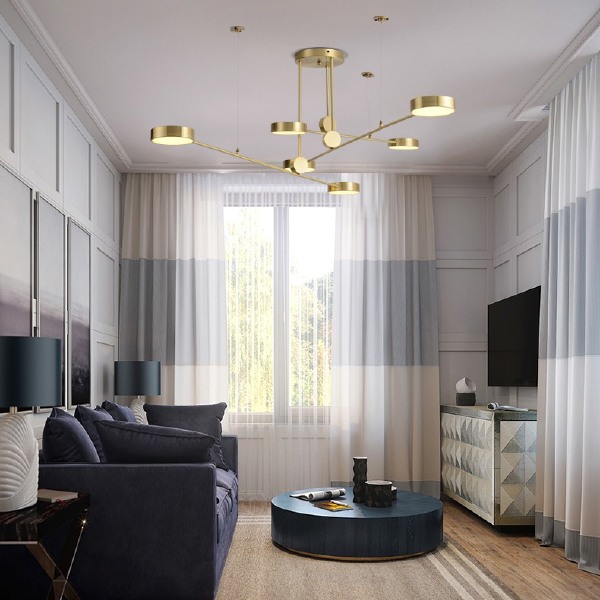 Потолочная люстра Technum-Led-Gold01 141063-26