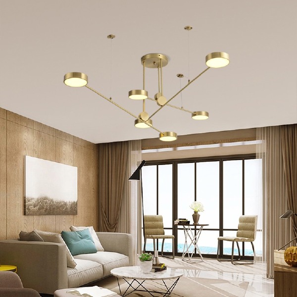 Потолочная люстра Technum-Led-Gold01 141063-26