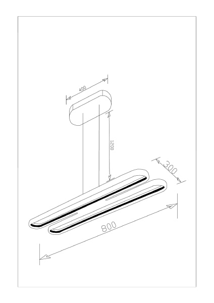 Подвесная люстра Style V2420-PL