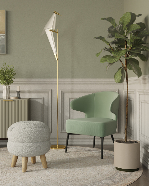 Торшер Birds V3074-1FL