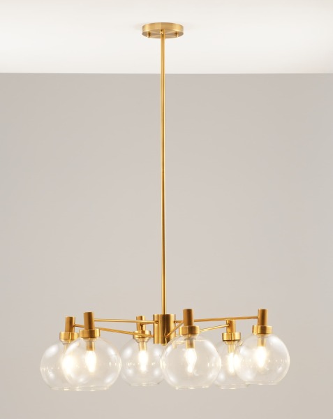 Люстра на штанге Bizet V10340-6P