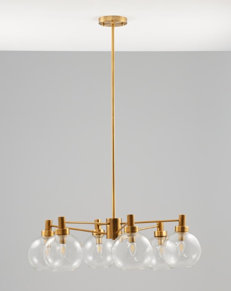 Люстра на штанге Bizet V10340-6P