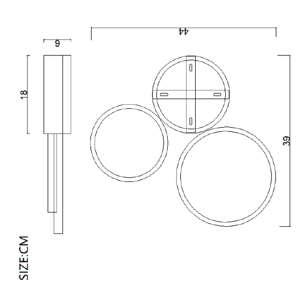 Потолочная люстра Twine01 204611-26
