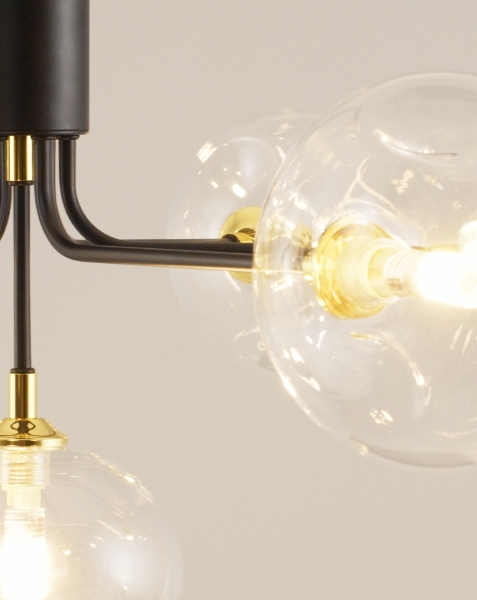 Люстра на штанге Santa V2190-P