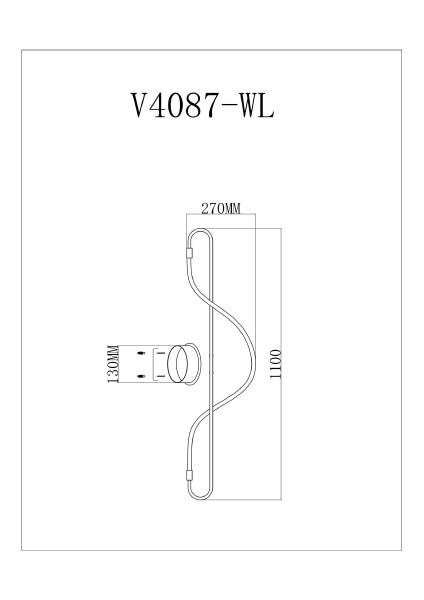 Настенное бра True V4087-WL