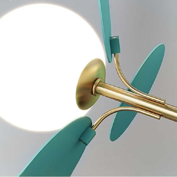 Потолочная люстра Matisse-Blue01 191899-26