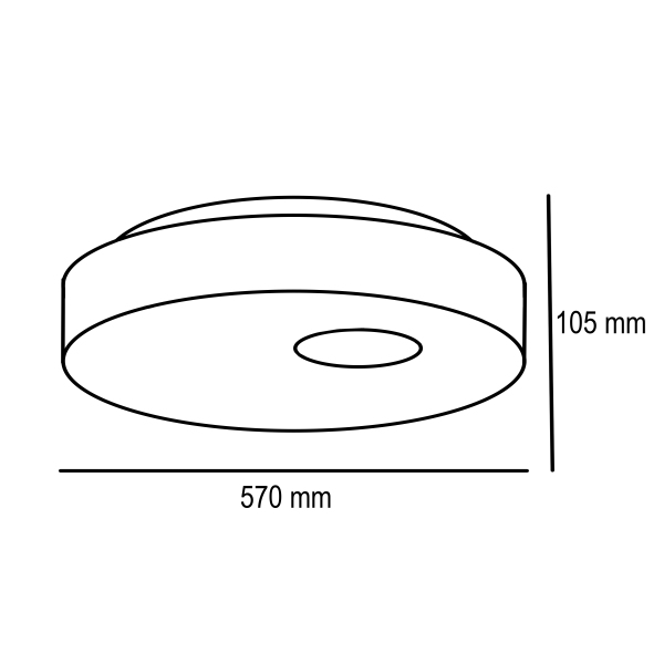 Светильник потолочный Ecla01 101547-26