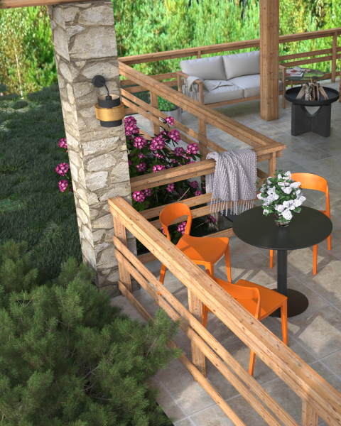 Настенное бра Gela V10489-1W