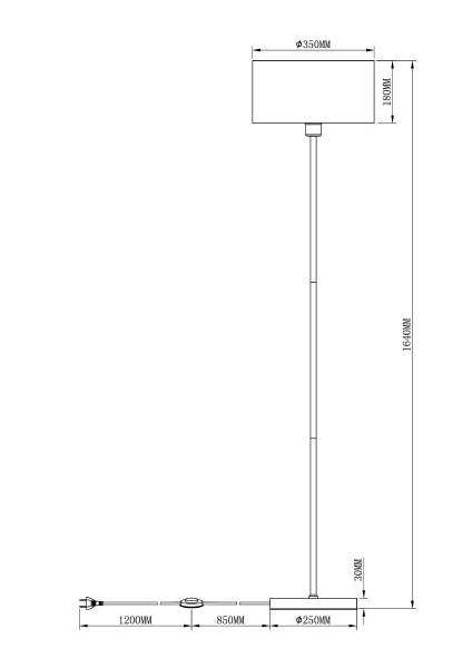 Торшер Room V2734-1F