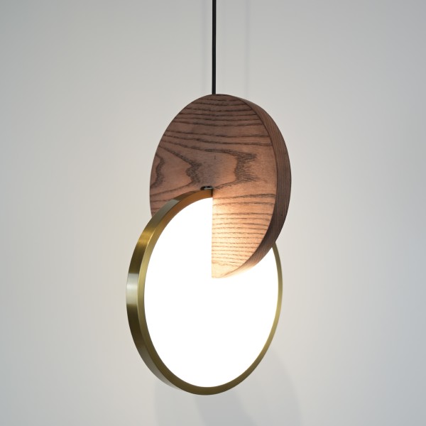 Светильник подвесной Glatt-Wood01 167490-26