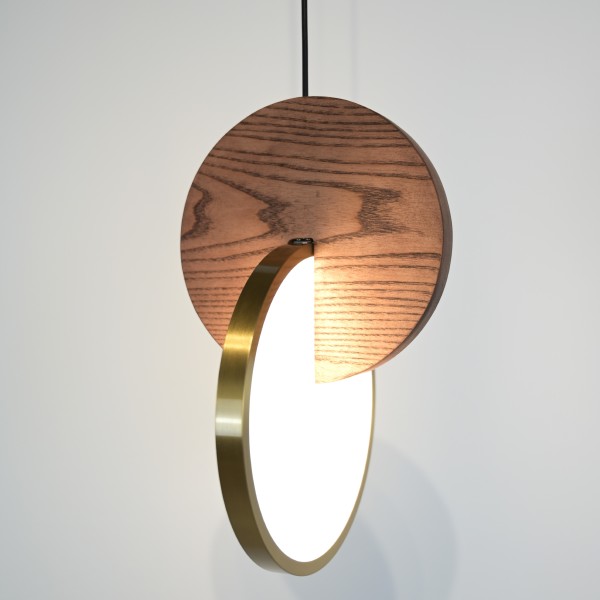 Светильник подвесной Glatt-Wood01 167490-26