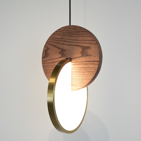 Светильник подвесной Glatt-Wood01 167490-26
