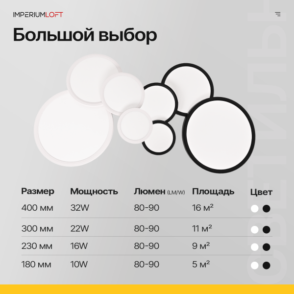 Светильник потолочный Slim01 141008-26