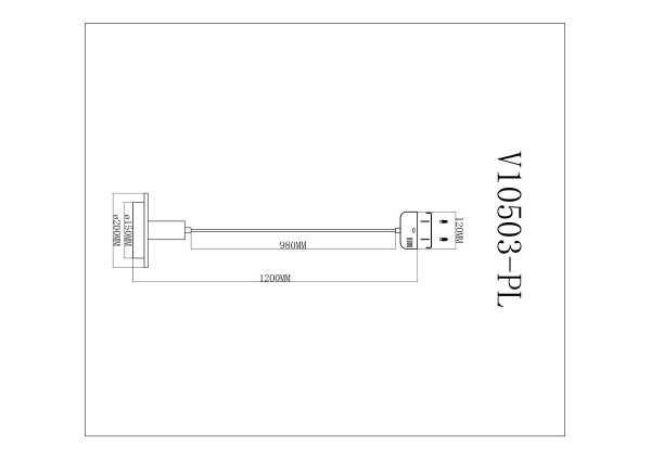 Светильник подвесной Solumn V10503-PL
